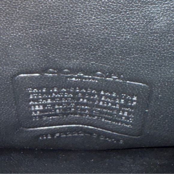 Coach Bandit Shoulder Bag Black w/ Silver Hardware - Picture 8 of 8